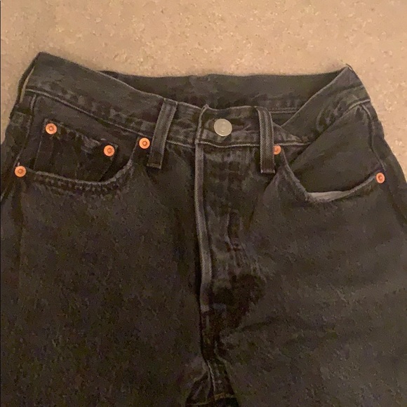 dark grey/faded black levi jeans - Picture 4 of 5
